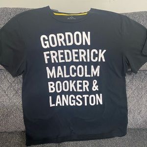 Well Worn LA - Gordon, Frederick, Malcolm, Booker, & Langston Tshirt Size XL